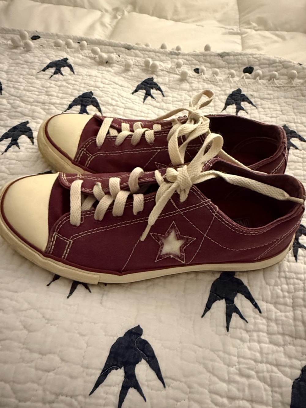 Converse 8 Maroon one  Star  Low-Top Sneakers